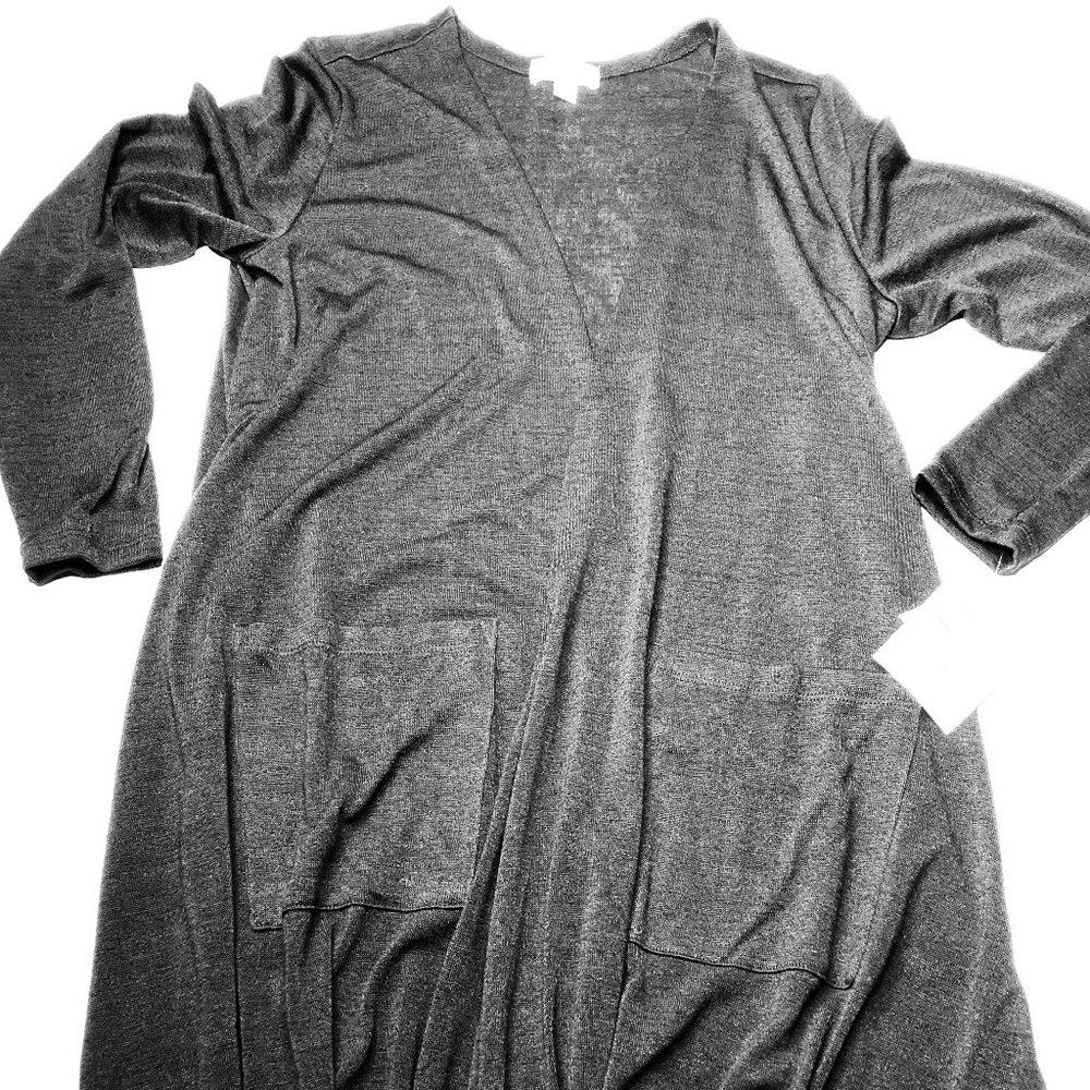 Medium LuLaRoe Sarah Cardigan Duster Sweater